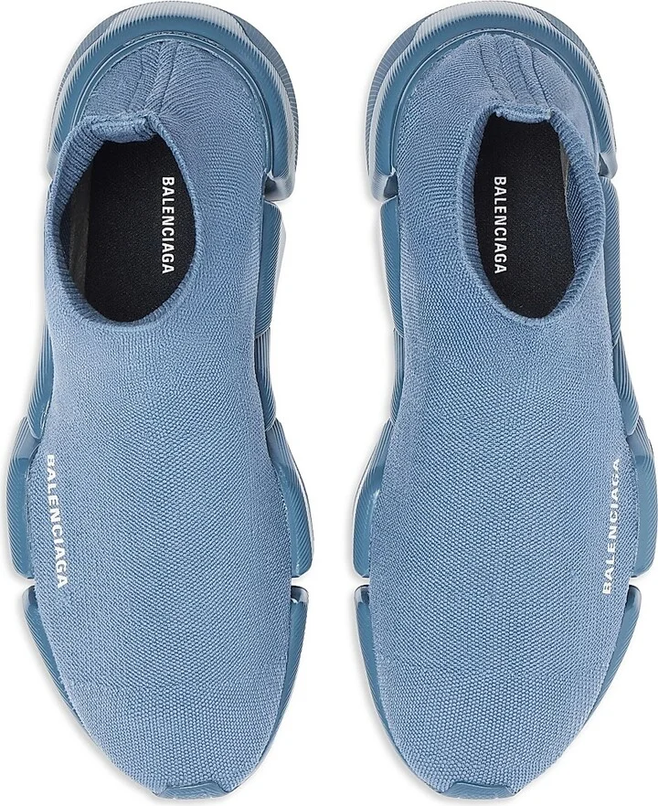 Men's Speed 2.0 Recycled Knit Sneakers - Faded Blue - Size 7 - Image 6