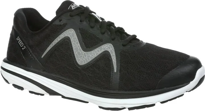 Men's Speed 2 Running Shoes In Black/grey