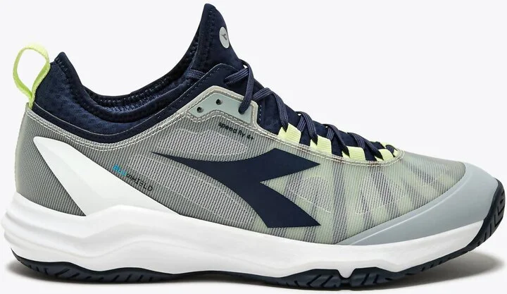 Men's Speed Blueshield 4 + Ag Tennis Shoe In Gray/pageant Blue