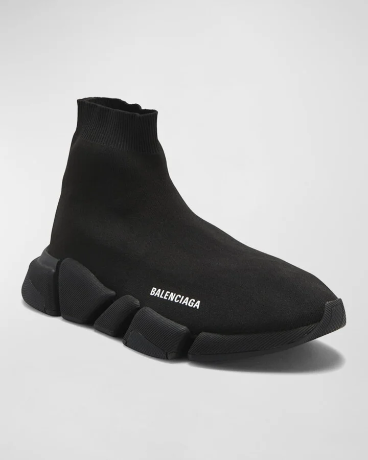 Men's Speed Knit Sock Trainer Sneaker - Image 2