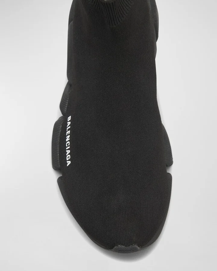 Men's Speed Knit Sock Trainer Sneaker - Image 3