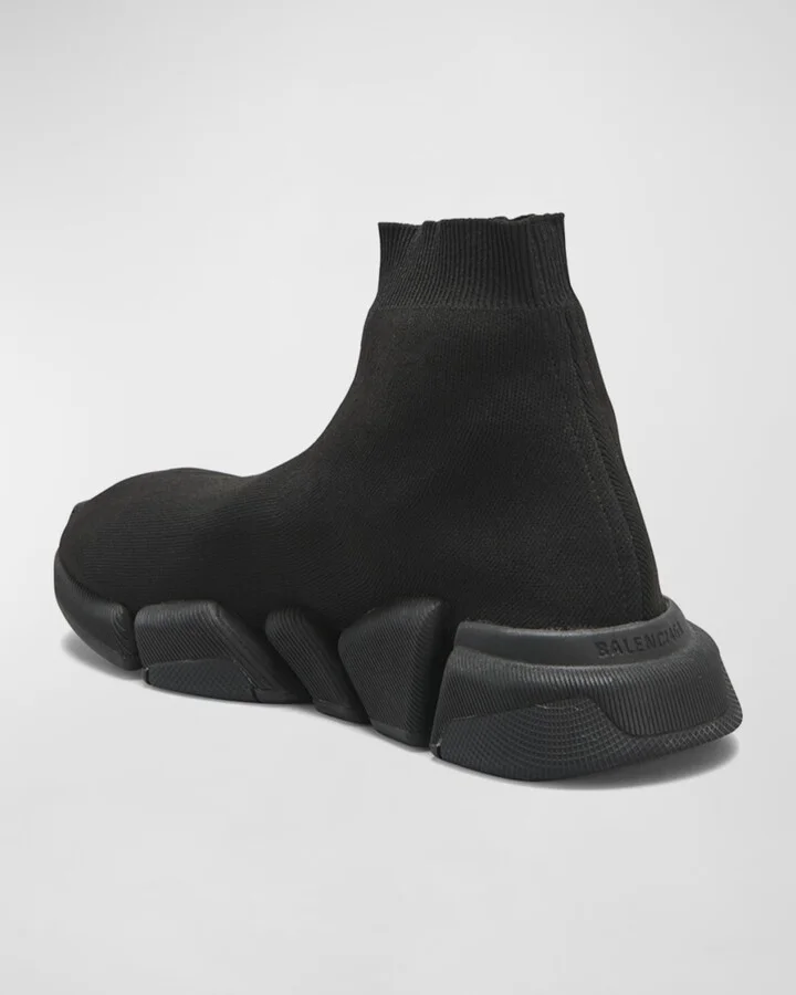 Men's Speed Knit Sock Trainer Sneaker - Image 5