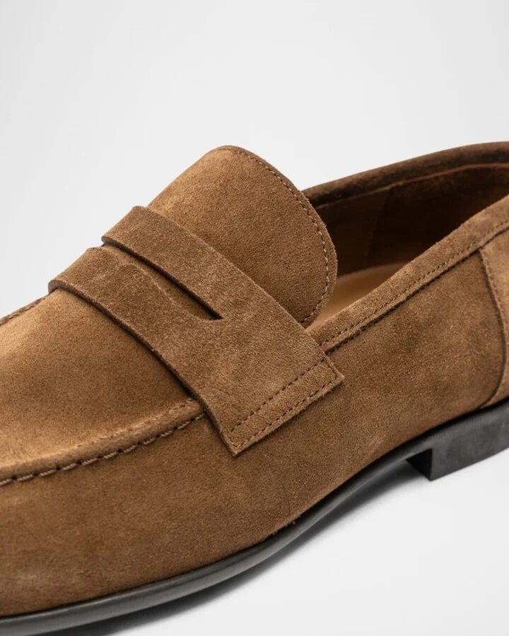 Men's Spiga Suede Loafers - Image 5