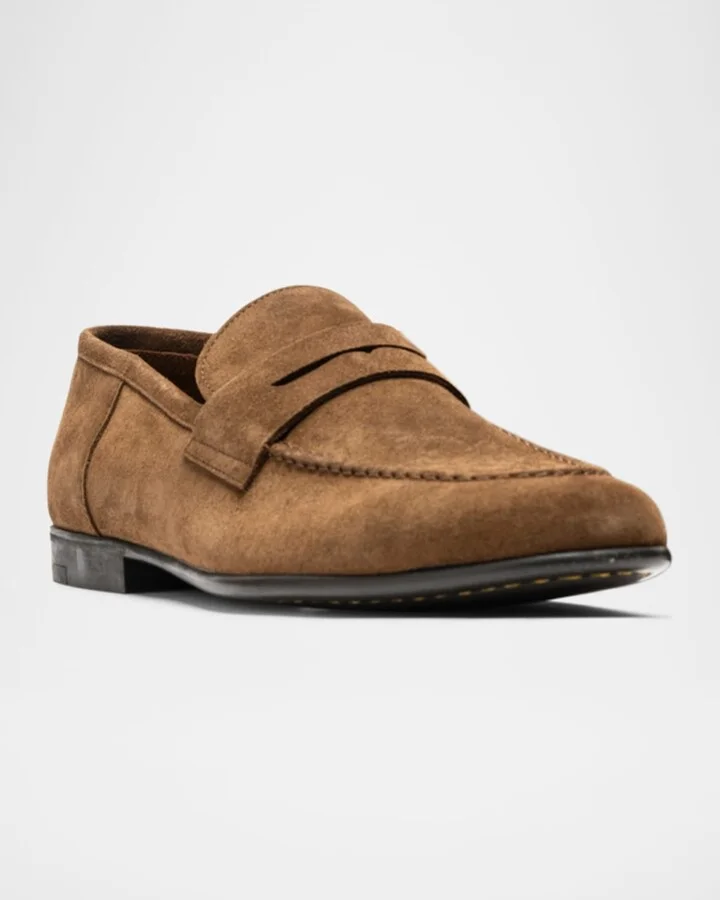 Men's Spiga Suede Loafers - Image 7