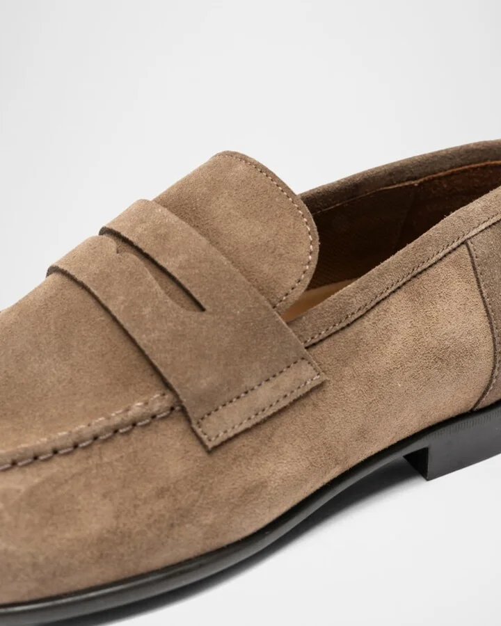 Men's Spiga Suede Loafers - Image 11