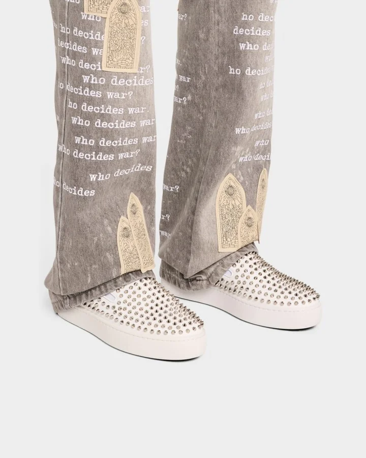 Men's Spikeboat Leather Slip-On Sneakers - Image 9