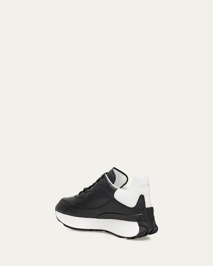 Men's Sprint Leather Runner Sneakers - Image 11