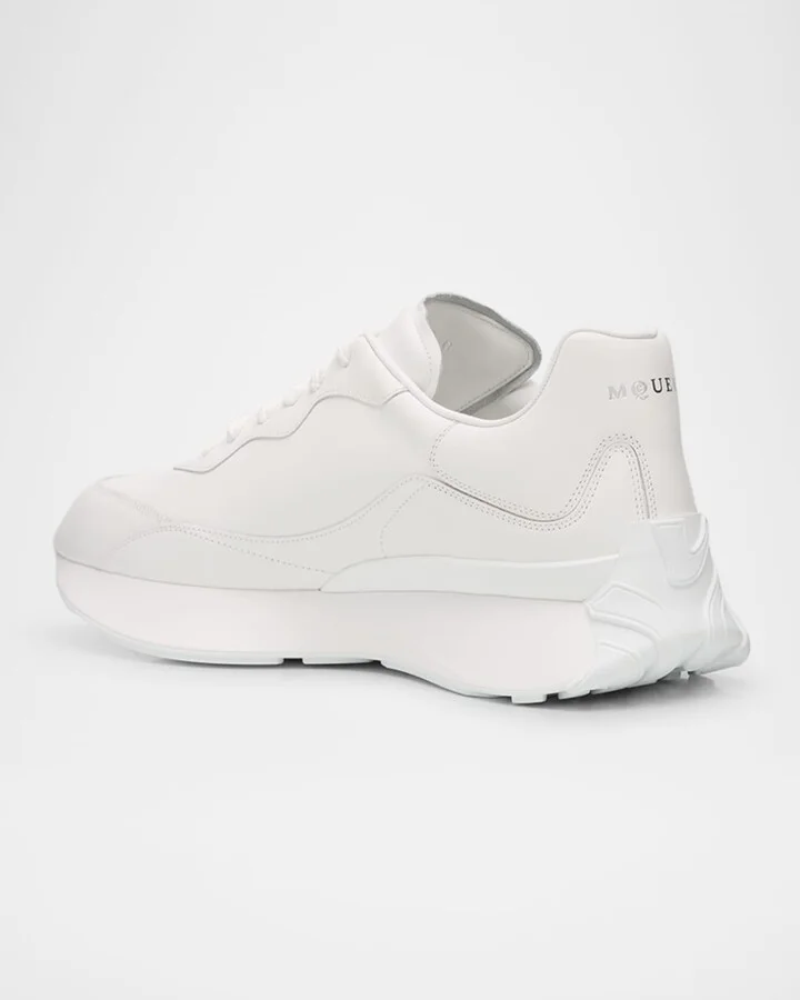 Men's Sprint Leather Runner Sneakers - Image 2