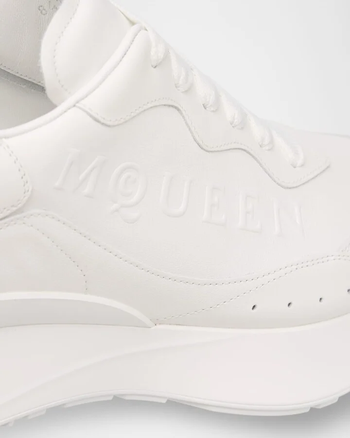 Men's Sprint Leather Runner Sneakers - Image 4