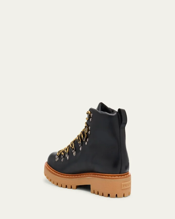 Men's St Mortiz Leather Lace-Up Boots - Image 2