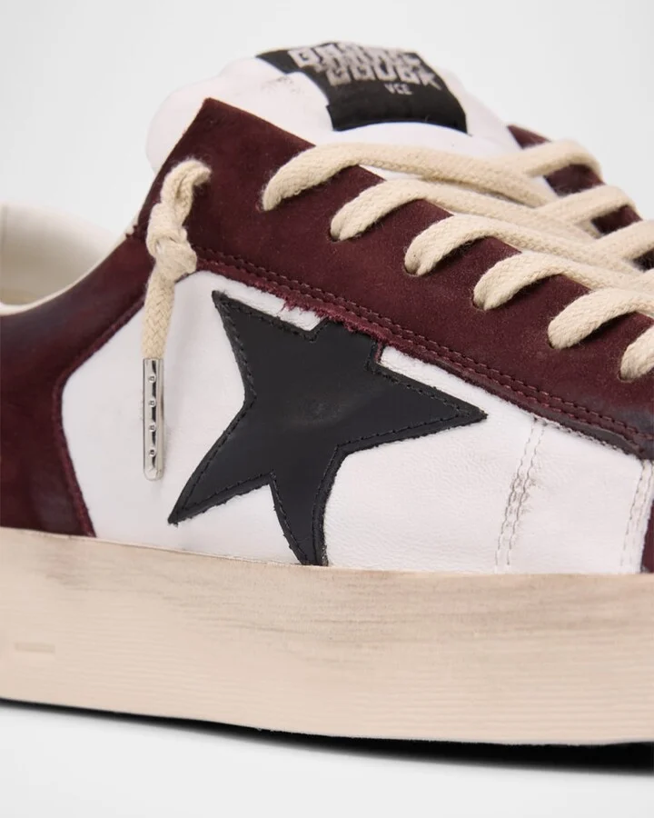 Men's Stardan Leather Low-Top Sneakers - Image 6