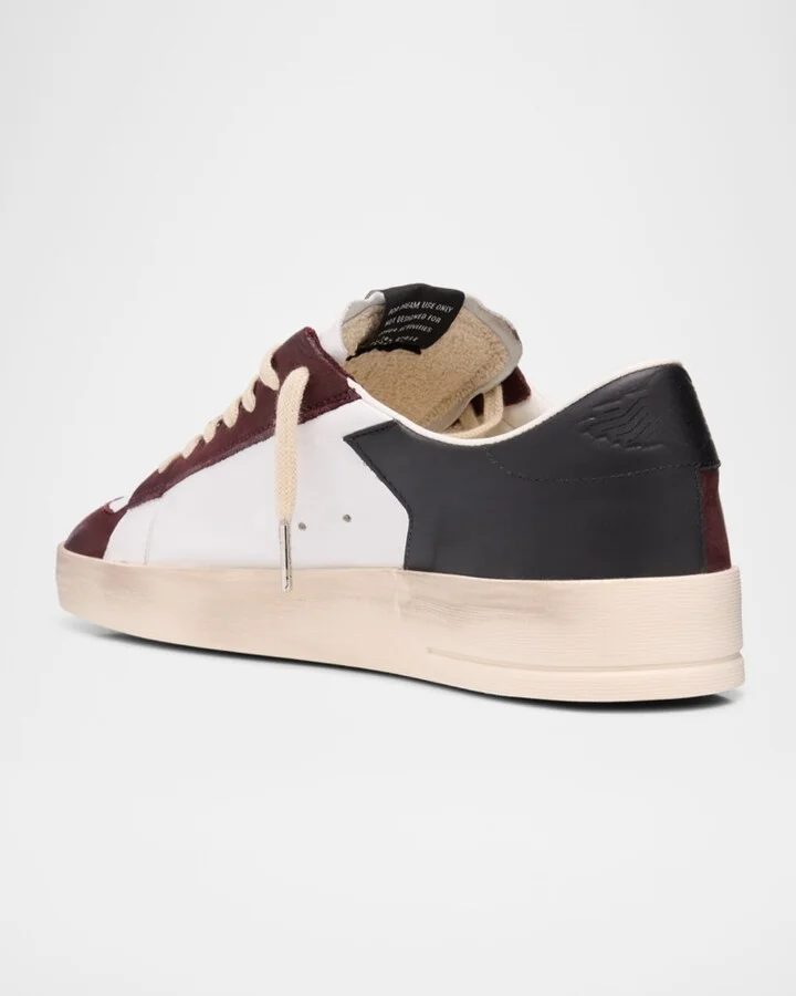 Men's Stardan Leather Low-Top Sneakers - Image 9