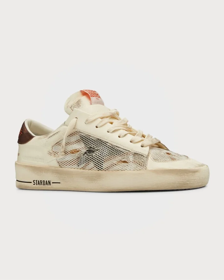 Men's Stardan Leather Low-Top Sneakers - Image 2