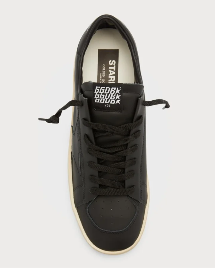 Men's Stardan Leather Low-Top Sneakers - Image 3