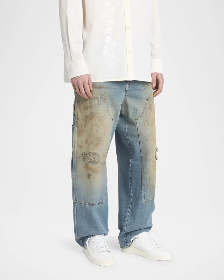 Men's Stardan Leather Low-Top Sneakers - Image 2