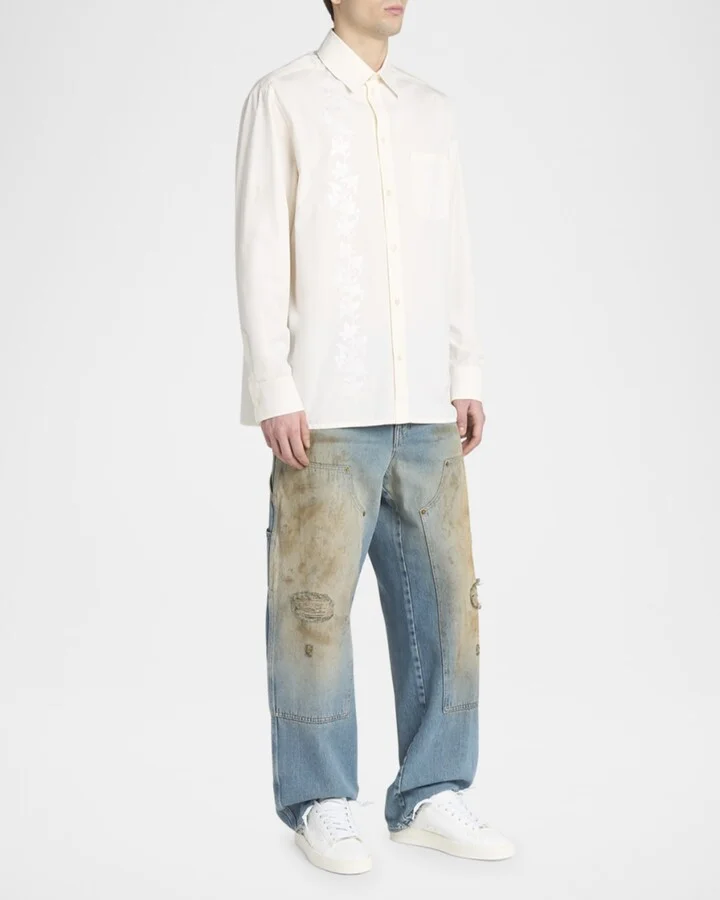 Men's Stardan Leather Low-Top Sneakers - Image 3