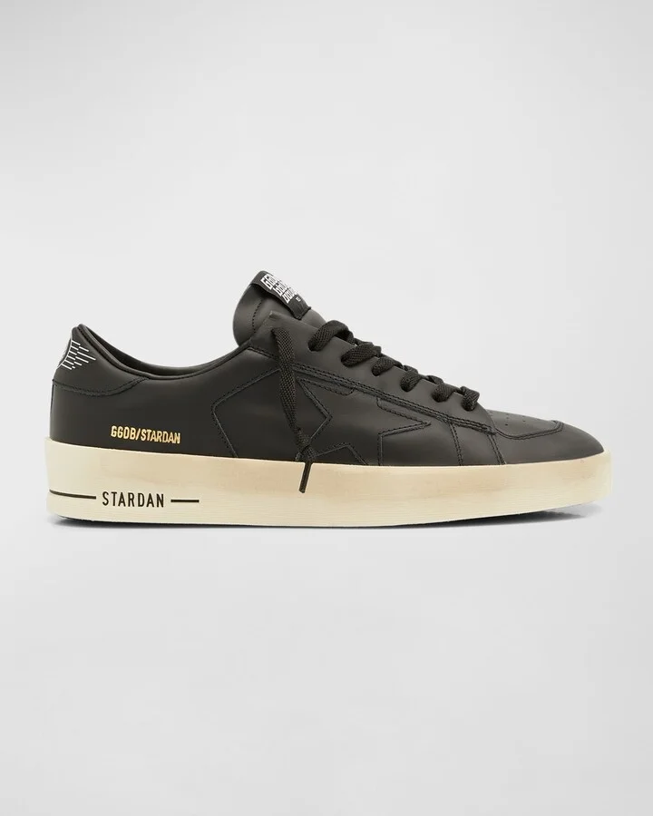 Men's Stardan Leather Low-Top Sneakers