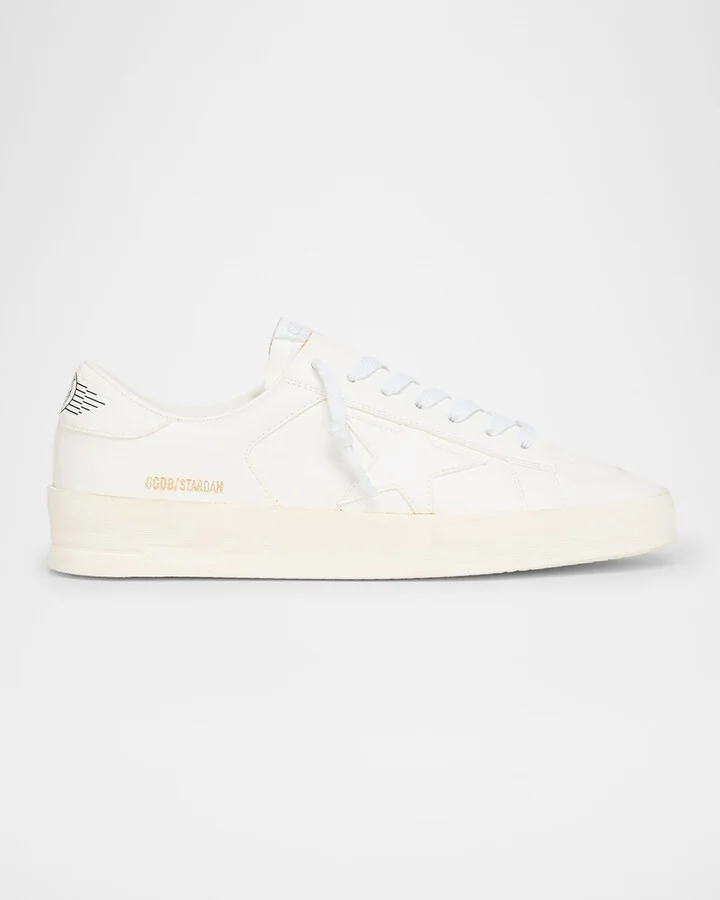 Men's Stardan Leather Low-Top Sneakers