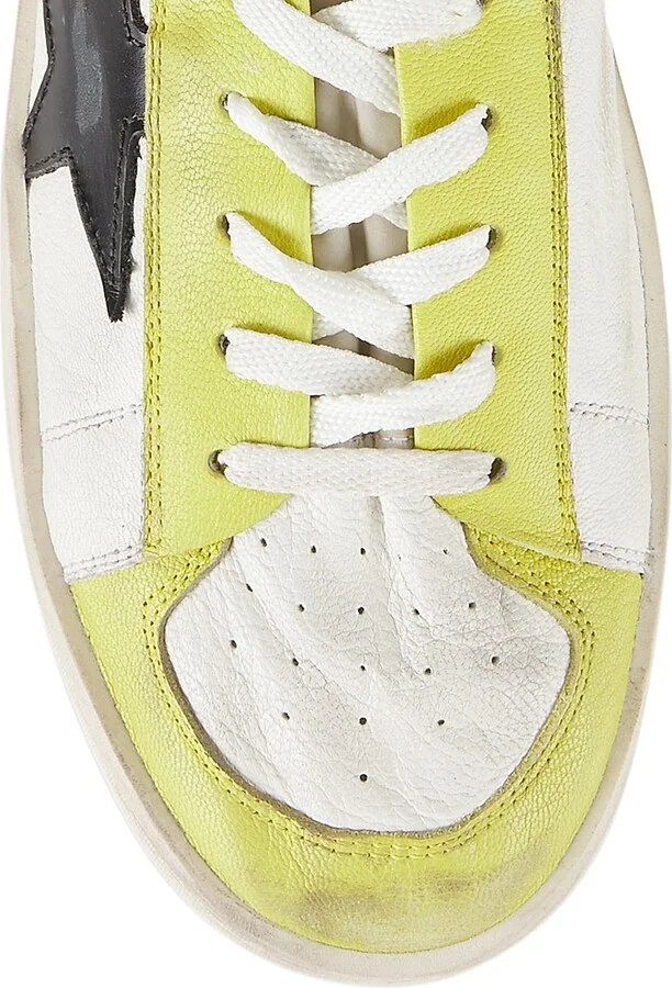 Men's Stardan Leather Sneakers - Citronelle White Black - Size 7 - Image 4