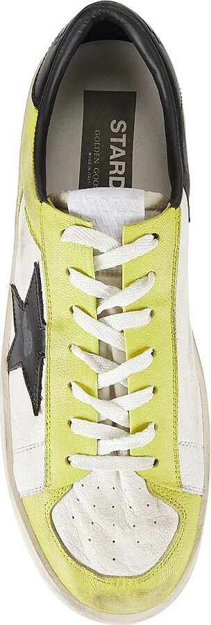 Men's Stardan Leather Sneakers - Citronelle White Black - Size 7 - Image 5