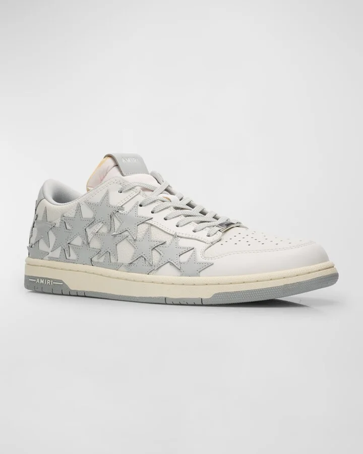 Men's Stars Court Bicolor Low-Top Sneakers - Image 2