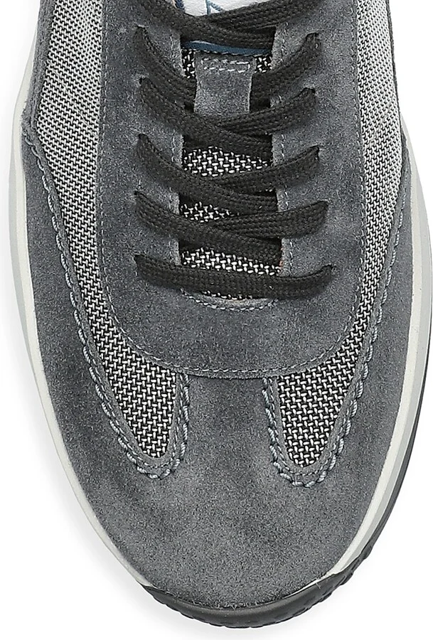 Men's Steve Air Suede Sneakers - Steel - Size 8.5 - Image 4