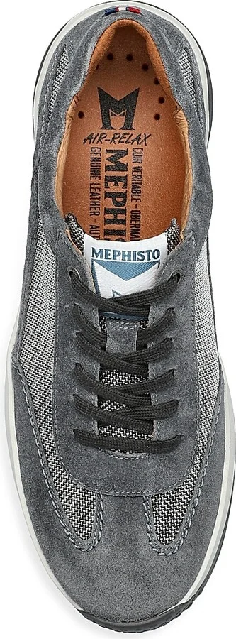 Men's Steve Air Suede Sneakers - Steel - Size 8.5 - Image 5