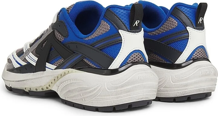 Men's Storm Runner Low-Top Sneakers - Royal Blue Grey - Size 8 - Image 3
