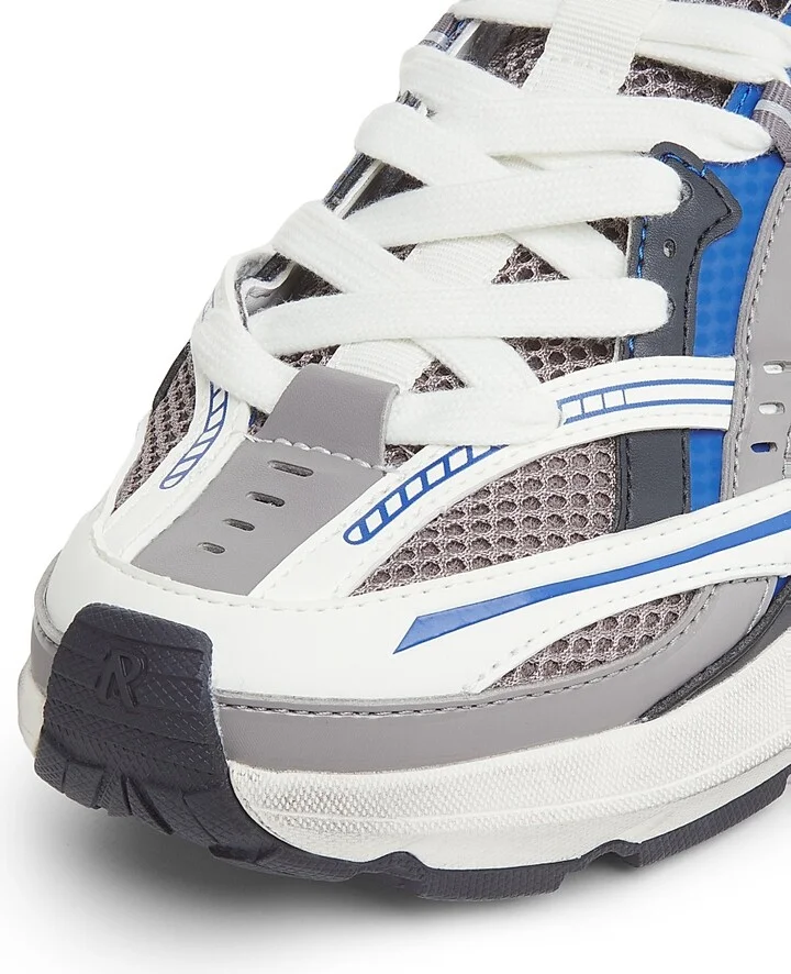 Men's Storm Runner Low-Top Sneakers - Royal Blue Grey - Size 8 - Image 5