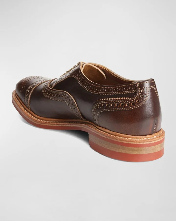 Men's Strandmok Leather Oxford Shoes - Image 3