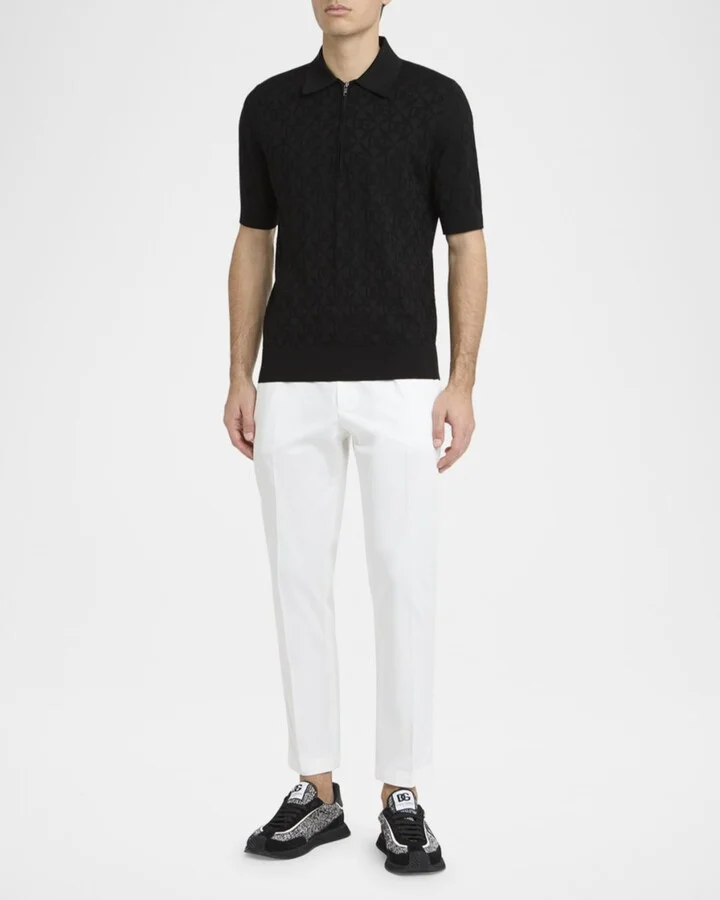 Men's Suede and Wool Runner Sneakers - Image 9