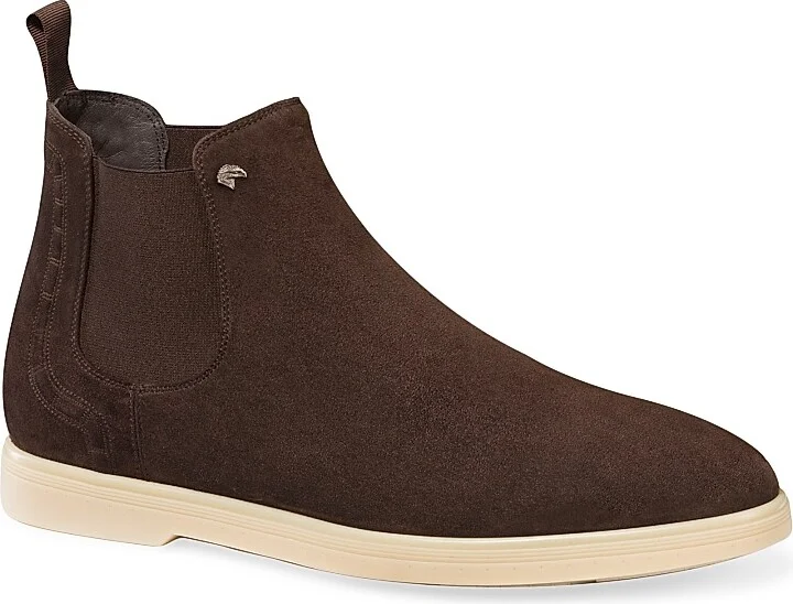Men's Suede Beatle Boots - Blue - Size 9 - Image 5