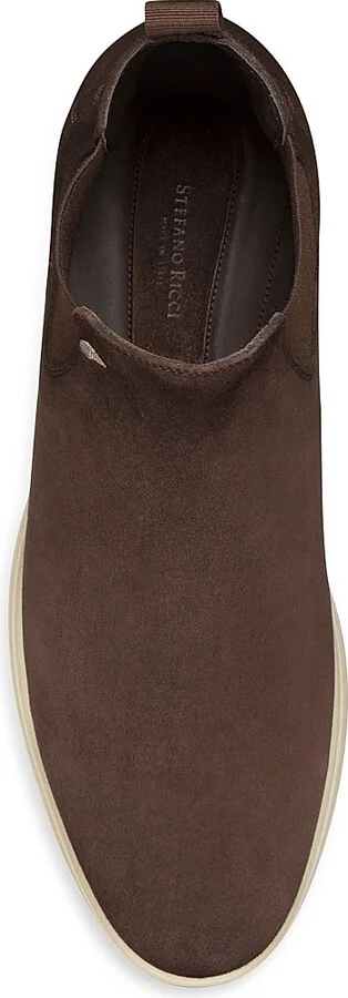 Men's Suede Beatle Boots - Blue - Size 9 - Image 7