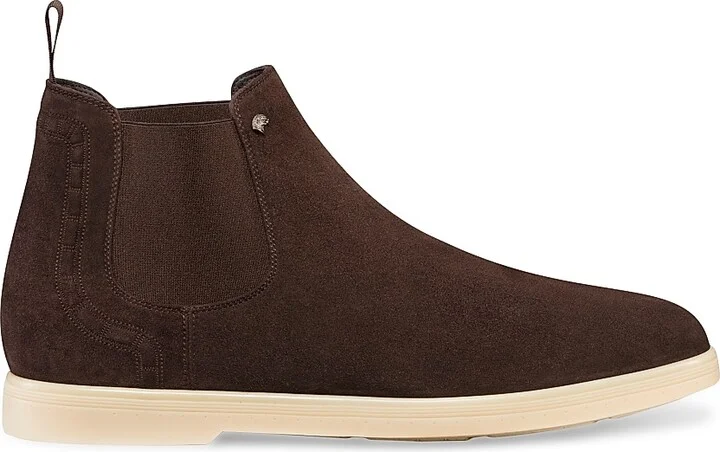Men's Suede Beatle Boots - Blue - Size 9 - Image 8