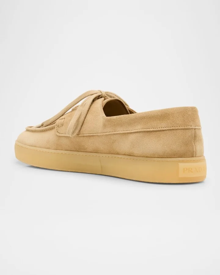 Men's Suede Boat Shoes - Image 6