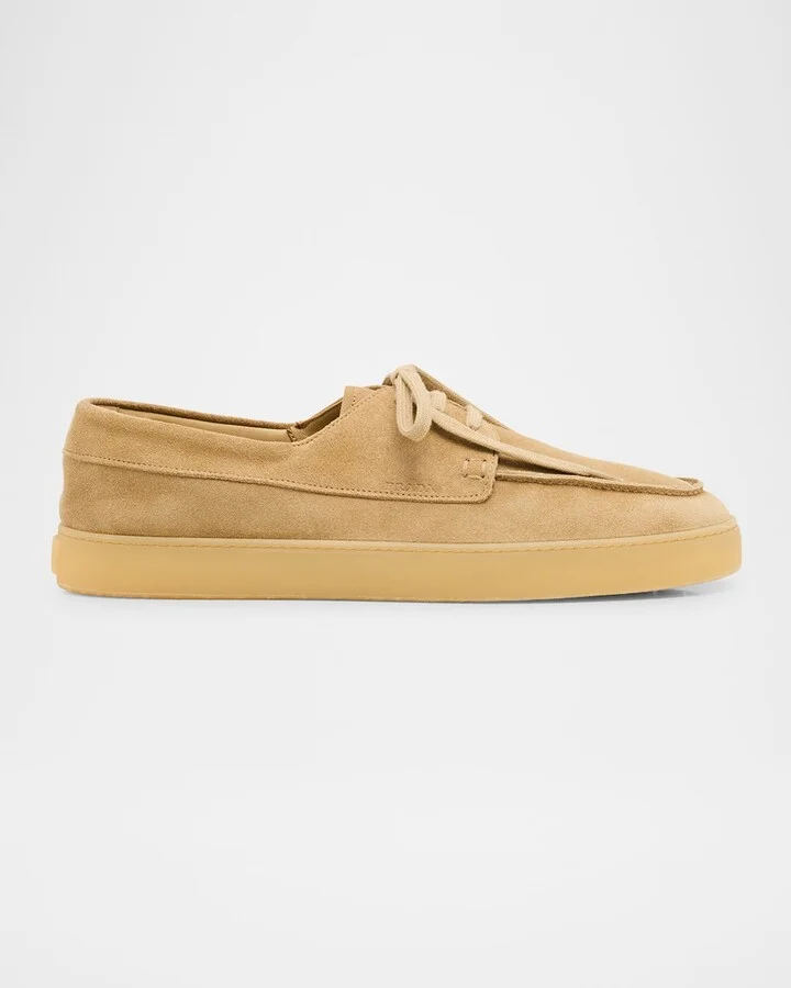 Men's Suede Boat Shoes