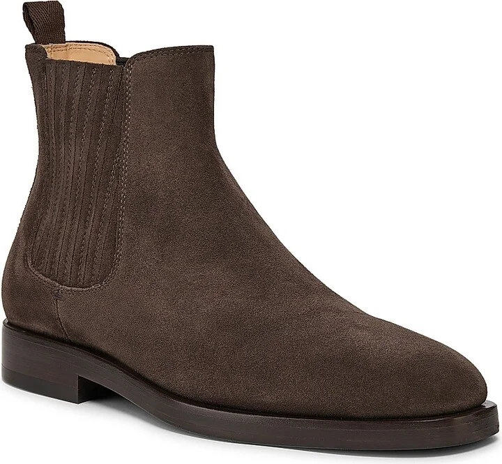 Men's Suede Chelsea Boots - Brown - Size 8.5 - Image 2