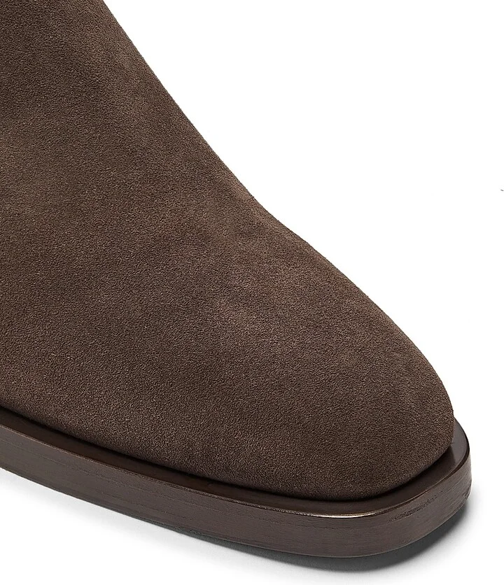 Men's Suede Chelsea Boots - Brown - Size 8.5 - Image 5