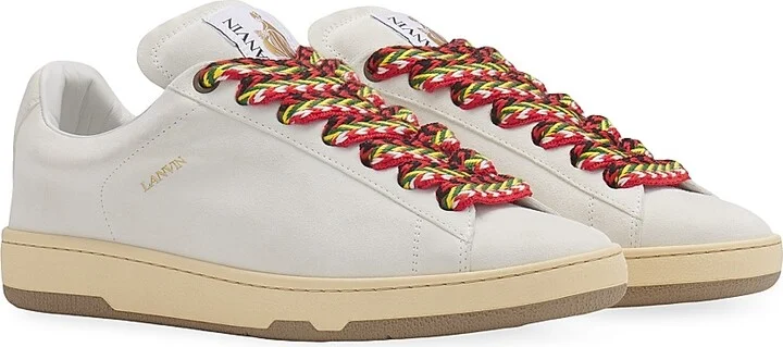 Men's Suede Curb Lite Sneakers - White - Size 7 - Image 2