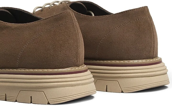 Men's Suede Derbys - Beige - Size 6 - Image 3