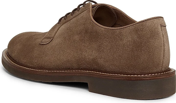 Men's Suede Derbys - Brown - Size 8 - Image 3