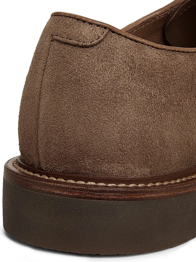 Men's Suede Derbys - Brown - Size 8 - Image 5