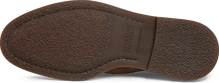 Men's Suede Derbys - Brown - Size 8 - Image 6