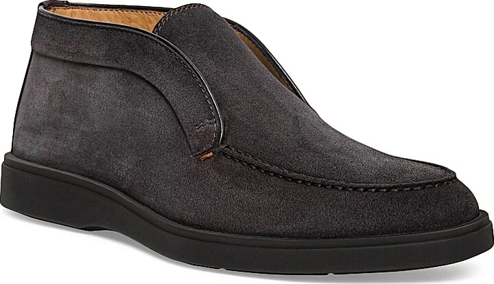 Men's Suede Desert Boots - Grey - Size 8 - Image 2