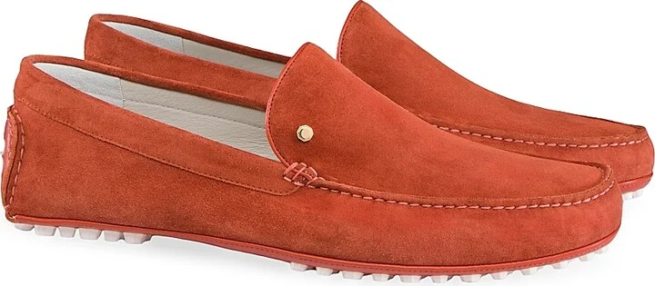 Men's Suede Driving Shoes - Navy - Size 10 - Image 9