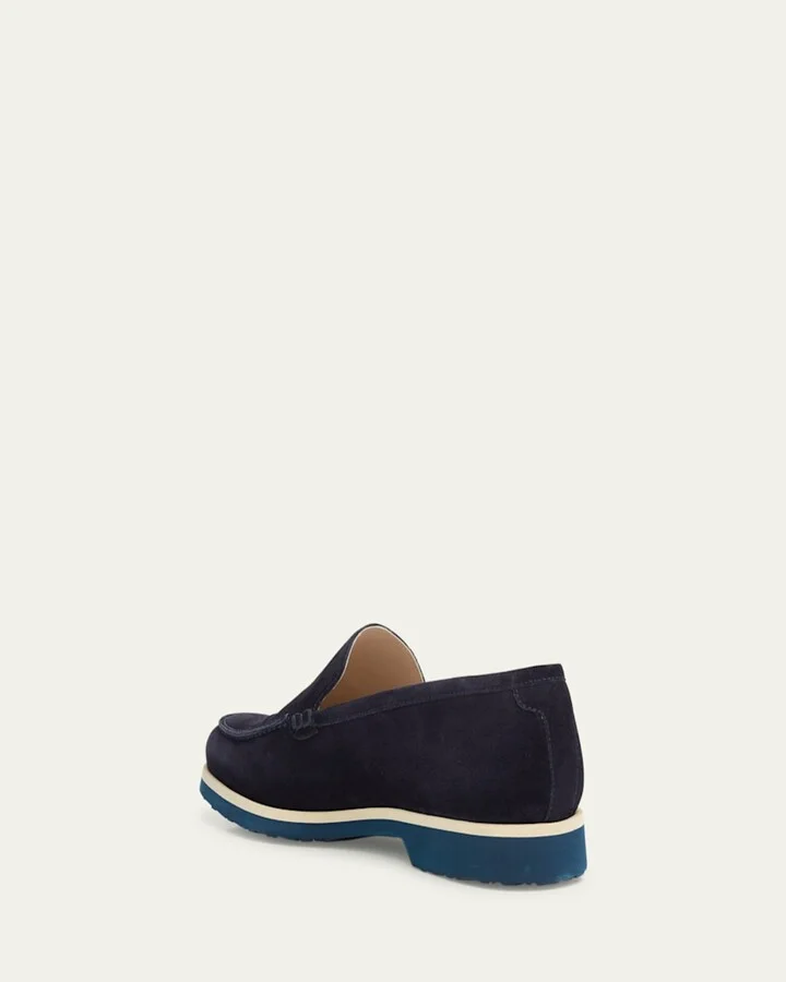 Men's Suede EVA-Sole Venetian Loafers - Image 4