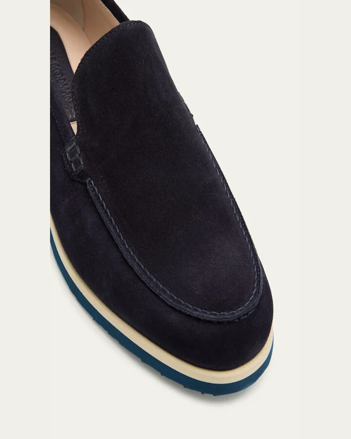 Men's Suede EVA-Sole Venetian Loafers - Image 5