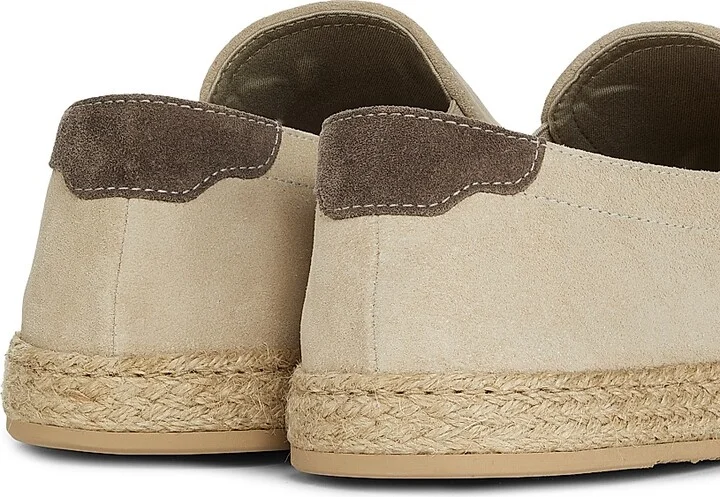 Men's Suede & Leather Espadrilles - Blue - Size 8 - Image 8