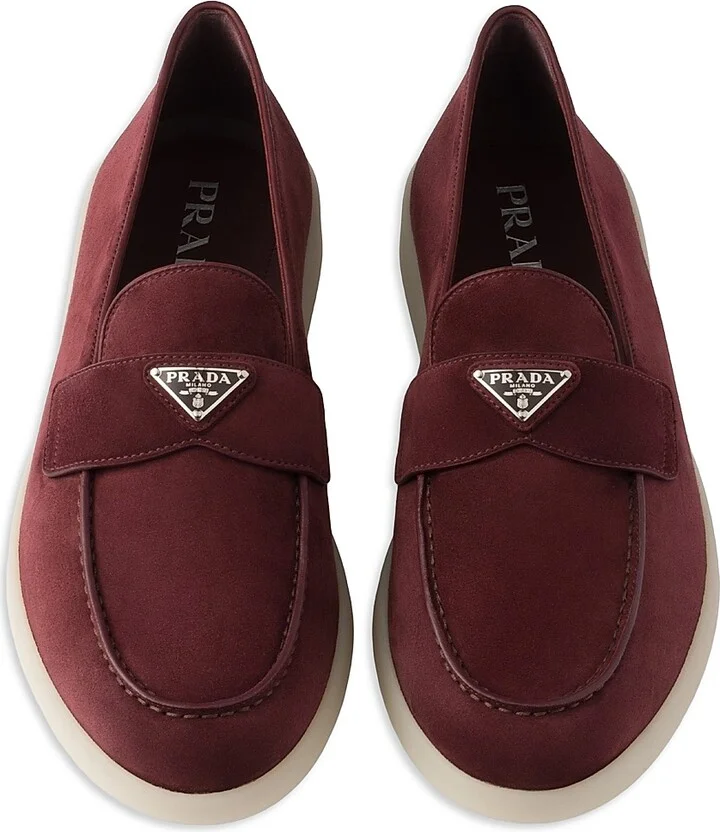 Men's Suede Loafers - Black - Size 8 - Image 5
