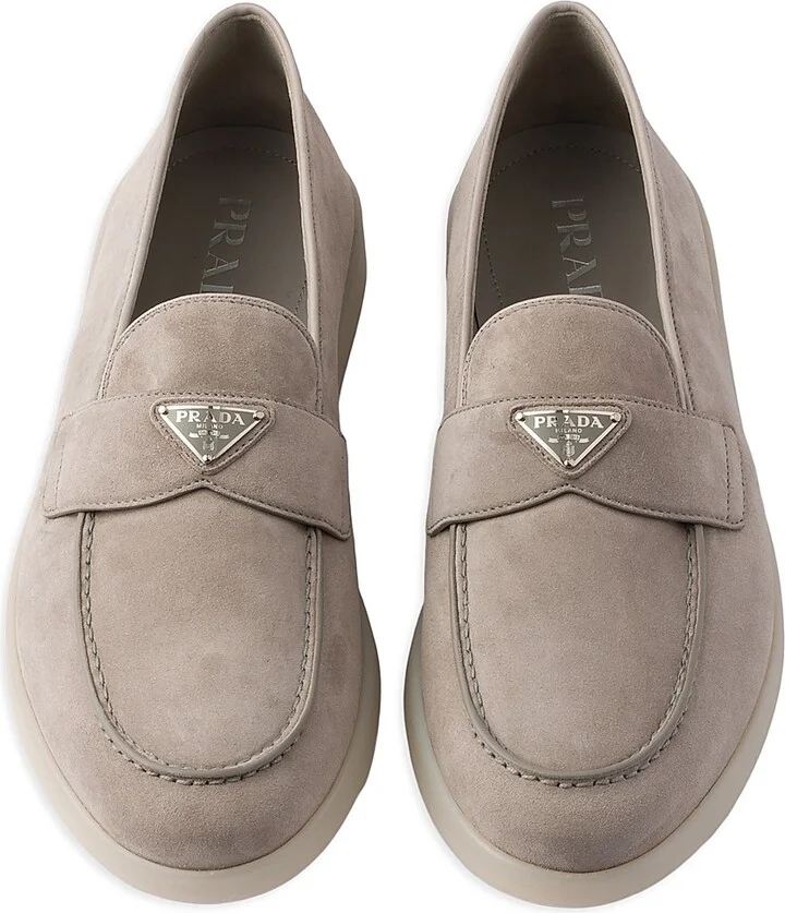 Men's Suede Loafers - Black - Size 8 - Image 9